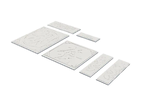 Pratinjau 3D Set ubin mahjong